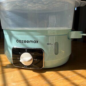 13.7QT Electric Food Steamer – Multi-Level Cooking, Healthy & Space-Saving